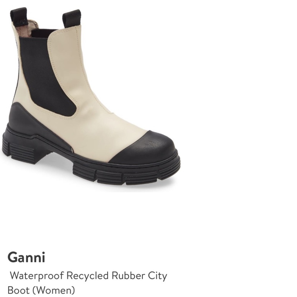 Ganni Waterproof Recycled Rubber City Lug Sole
Boot 9